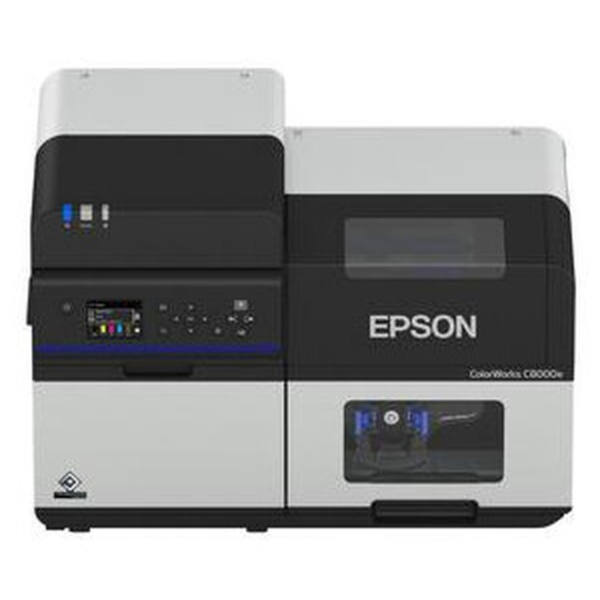 Epson colorworks c8000e, skærer, disp. , usb, ethernet, kit (usb), sort, grå - billede 3