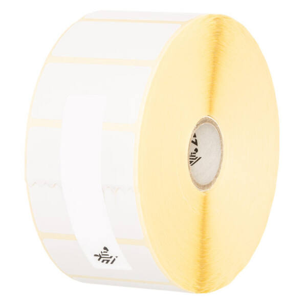 Labels, zebra, normalt papir, z-select 2000t, b: 50,8 mm, h: 31,75 mm, d: 200 mm, c: 76 mm - billede 1