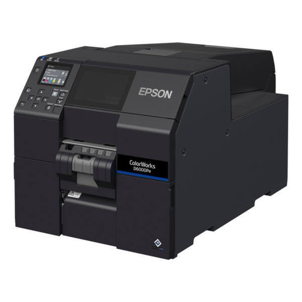 Colorworks d6000 farvestofblæk, afskaller, disp. , usb, ethernet, sort - billede 2
