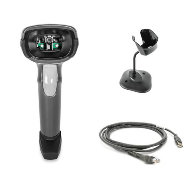 Zebra ds2208, scanner, 1d/2d, multi-if, sort, sæt - billede 5