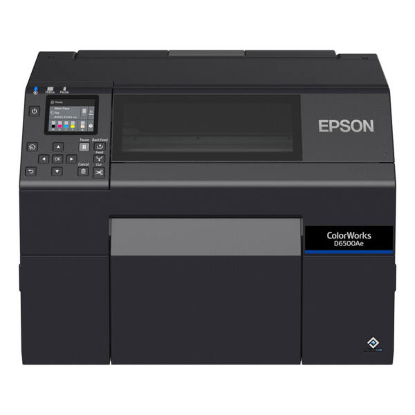 Colorworks d6500 dye ink, cutter, disp. , usb, ethernet, black - image 5