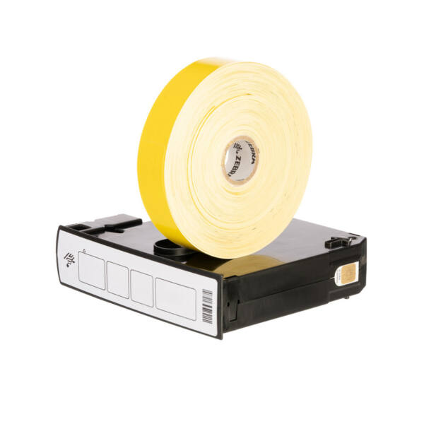 Zebra z-band fun, gelb – bild 1