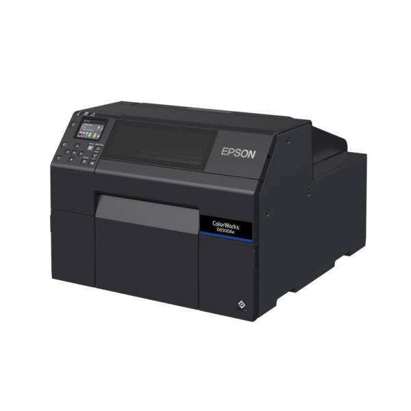 Colorworks d6500 dye ink, cutter, disp. , usb, ethernet, black - image 2