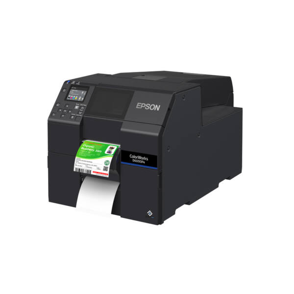 Colorworks d6000 farbstofftinte, abziehvorrichtung, disp. , usb, ethernet, schwarz – bild 3