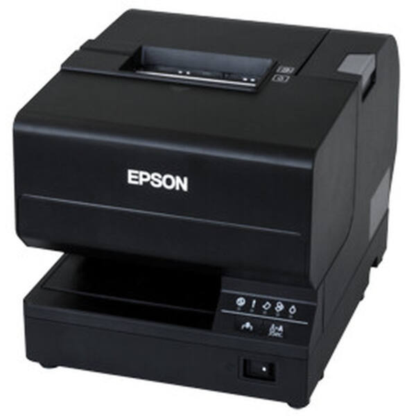 Epson tm-j7200, usb, ethernet, skærer, asf, sort - billede 1