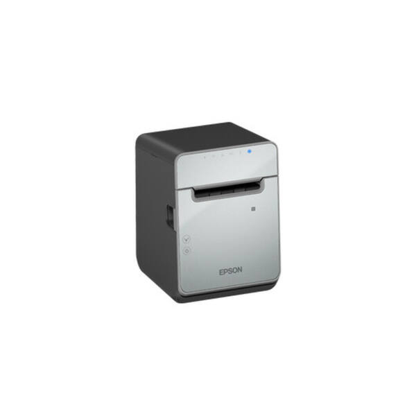 Epson tm-l100, 8 dots/mm (203 dpi), cutter, linerless, usb, rs232, ethernet, black - image 3