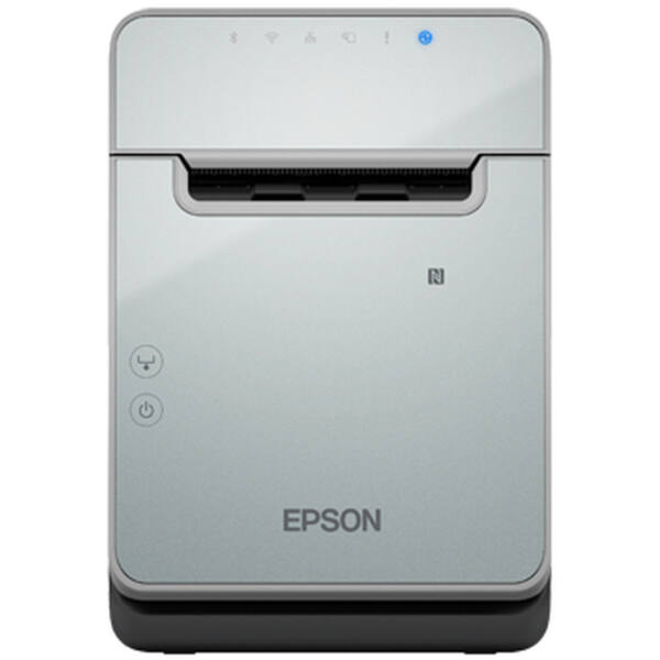 Epson tm-l100, 8 prikker/mm (203 dpi), skæreenhed, linerless, usb, lightning, bt, ethernet, sort - billede 3