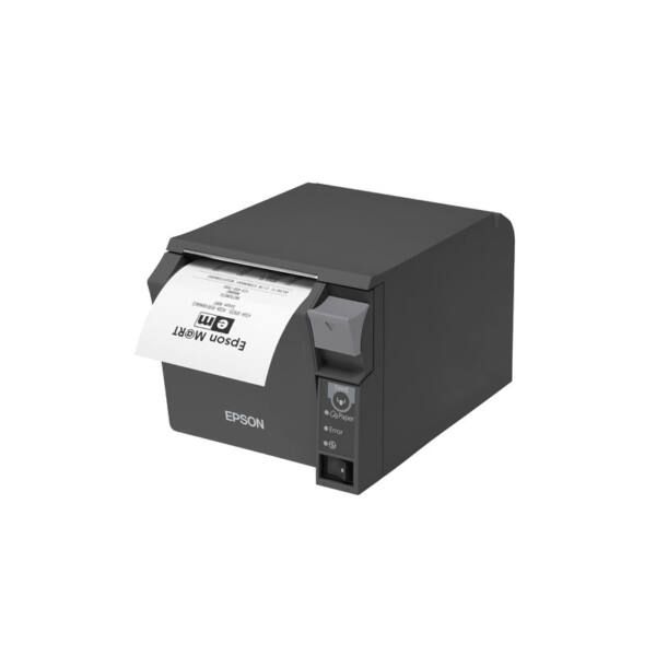 Epson tm-t70ii, usb, ethernet, mörkgrå - bild 3