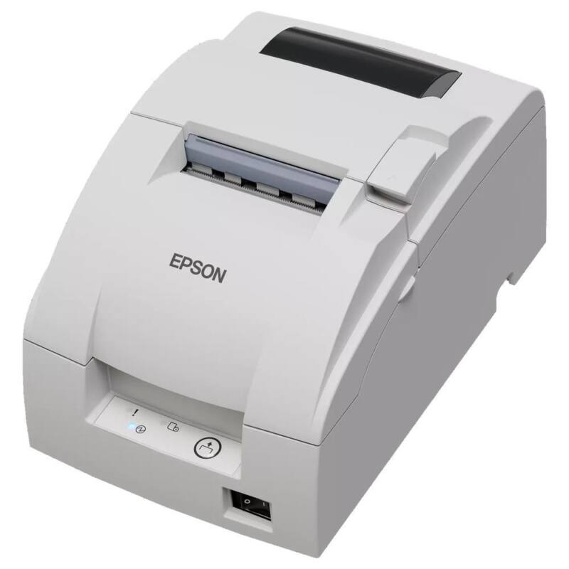Epson tm-u220iid, erc38b, rs232, grau