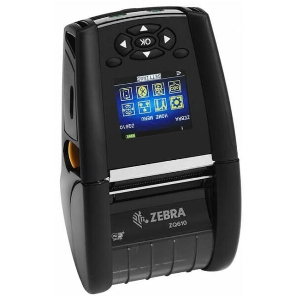 Zebra zq620 plus, 8 punkter/mm (203 dpi), linerless, usb, bt, wi-fi, epl, zpl, cpcl, rb - billede 1