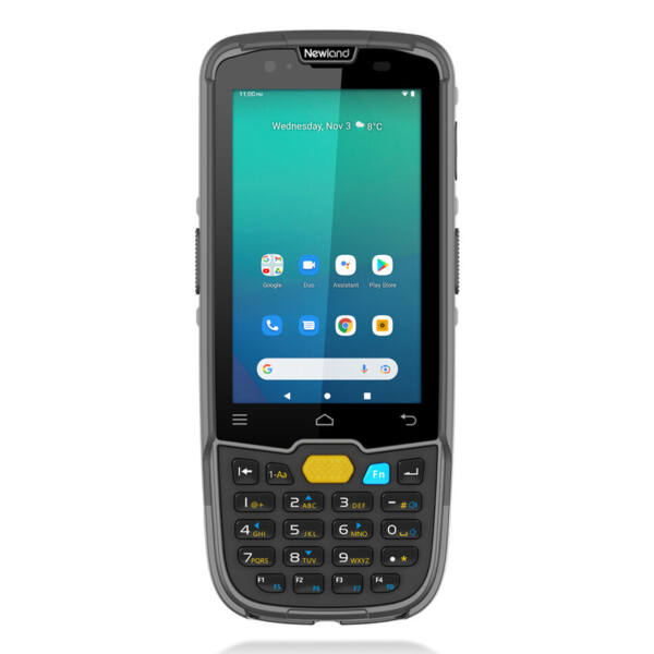 Newland mt6757, 2d, 10. 5 cm (4''), gps, camera, front camera, hot-swap, usb-c, bt (ble, 5. 0), wi-fi, 4g, nfc, android, kit, gms - image 1