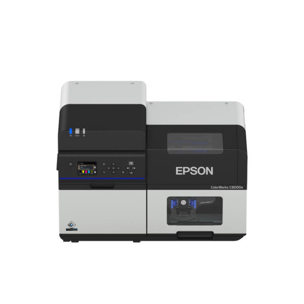Epson colorworks c8000e, matte black ink, cutter, disp. , usb, ethernet, kit (usb), black, grey - image 3