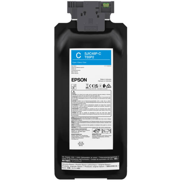 Epson consumable, ink cartridge, cyan - image 1