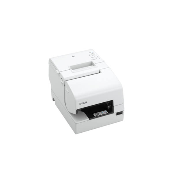 Epson tm-h6000v, micr, skæreenhed, usb, usb host, rs232, ethernet, opos, epos, hvid - billede 5