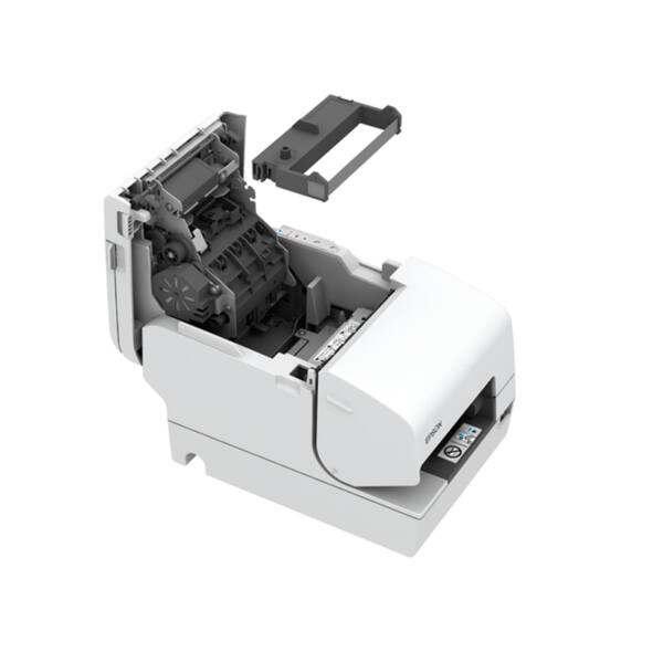 Epson tm-h6000v, micr, skæreenhed, usb, usb host, rs232, ethernet, opos, epos, hvid - billede 8
