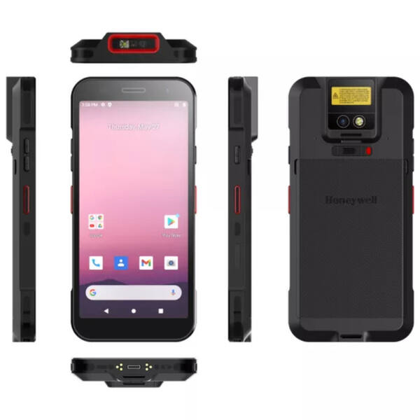 Honeywell ct32 5g&wifi6e, nano & esim, 6" skærm, fuld touchscreen, 8gb/128gb, flexrange engine-green dot, front- og bagkamera, nfc, gms, ip65/68, standardmiljø & standardbatteri (4500 mah), launcher/browser/basicte - billede 3