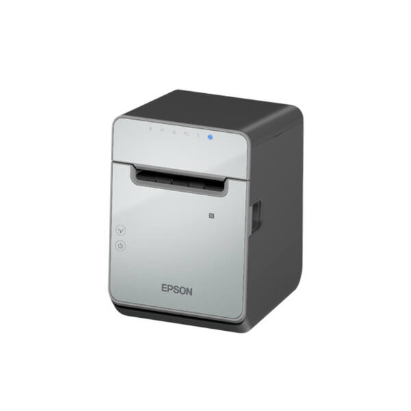 Epson tm-l100, 8 punkter/mm (203 dpi), skærer, linerless, usb, rs232, ethernet, sort - billede 4