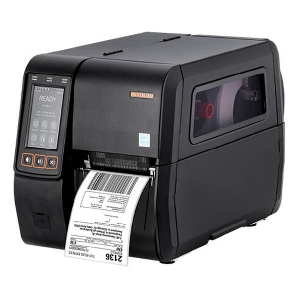 Bixolon xt5-43, 12 punkter/mm (300 dpi), disp. (färg), rtc, usb, usb-värd, rs232, ethernet, svart - bild 2
