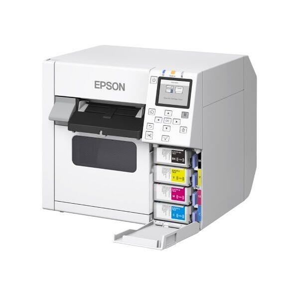 Epson colorworks d3800e, usb, ethernet, hvid Epson colorworks d3800e, usb, ethernet, hvid - billede 1