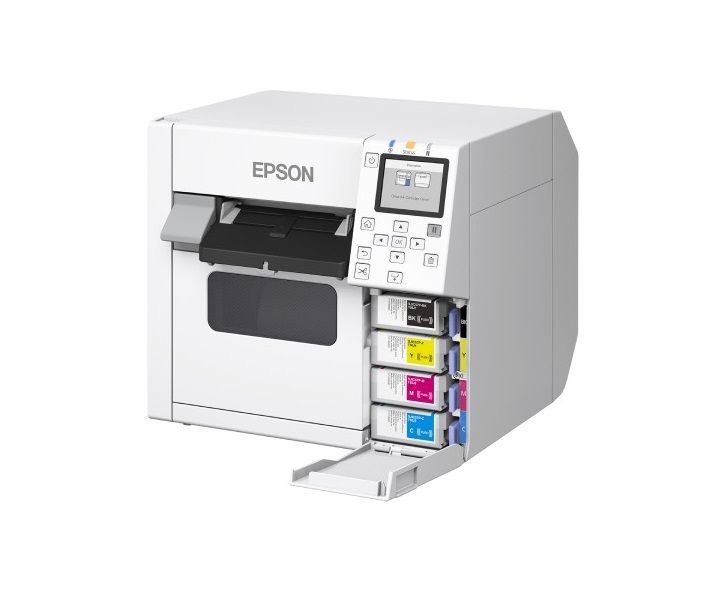 Epson ColorWorks D3800e, USB, Ethernet, hvid