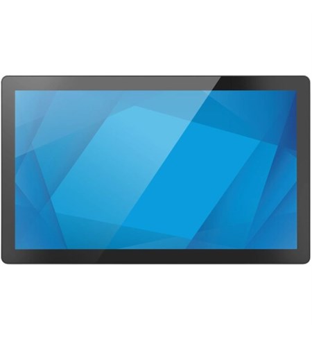 Elo I-Series 3.0, utan stativ, 54,6 cm (21,5''), projicerad kapacitiv, Full HD, USB, USB-C, RS232, BT, Ethernet, Wi‑Fi, Intel Celeron, SSD, kit (RS232), svart