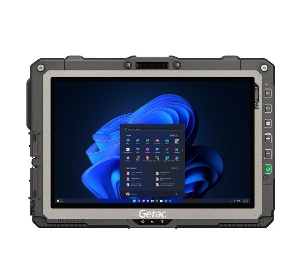Getac F110, 29,5 cm (11,6''), Projected Capacitive, Full HD, GPS, kamera, framkamera, USB, BT, Wi-Fi, 4G, Intel Core i7, SSD, Win. 11 Pro