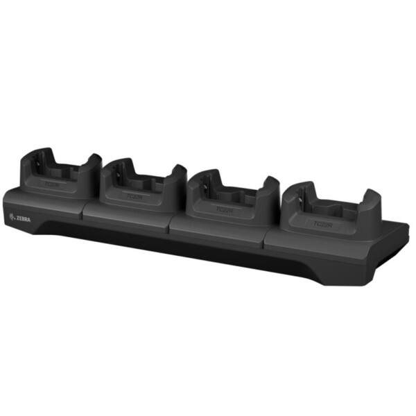 Zebra 4-slots kommunikations- og opladningsladestation - billede 1