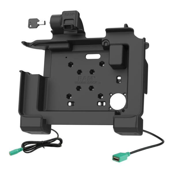 Ram mounts passgenaue halterung (abschließbar) für zebra et60/65 – bild 2