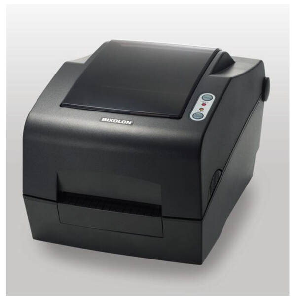 Bixolon slp-tx400, 8 dots/mm (203 dpi), epl, zplii, usb, usb host, rs232, ethernet, dark grey - image 1