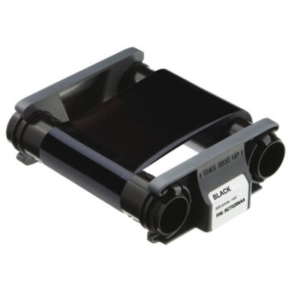 Evolis färgband (monokrom), svart - bild 1