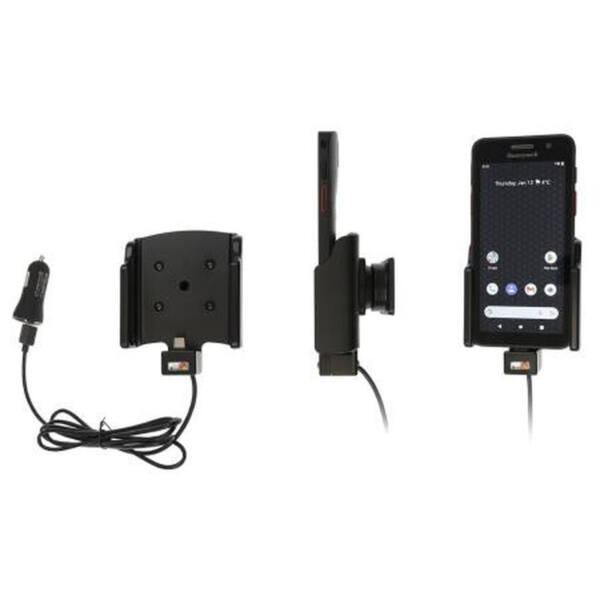 Brodit aktivt hållare, kulled, inkl. Usb-kabel och usb-adapter för cigarettuttag, 12/24v, 2x usb-a, - bild 5