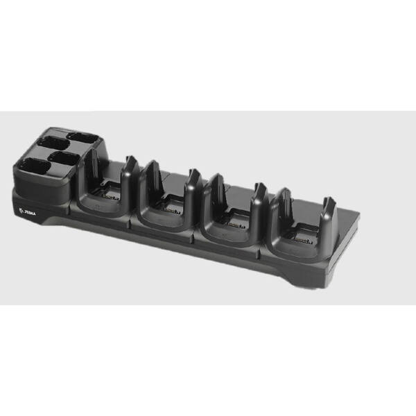 Zebra opladnings-/kommunikationsstation, 4 slots, ethernet