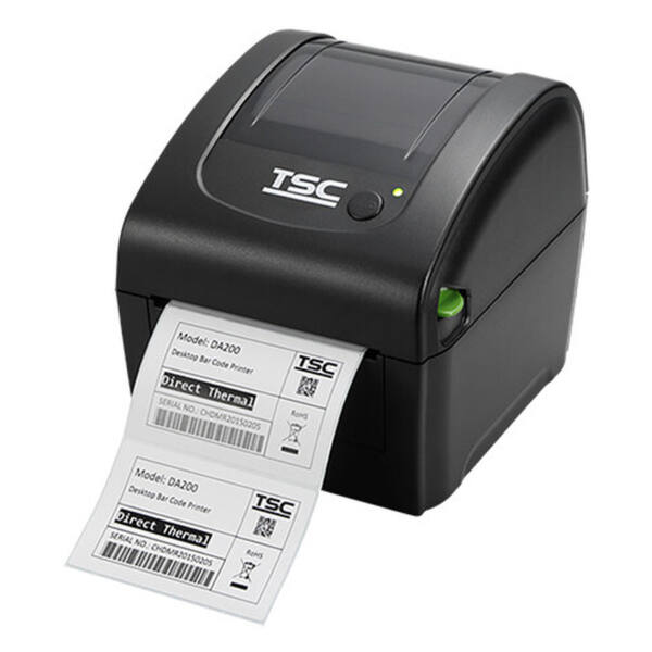TSC DA220 DT Label Printer, 4" Width (114mm), 203 dpi, USB, Ethernet, RTC, EPL, ZPL, ZPLII, DPL,