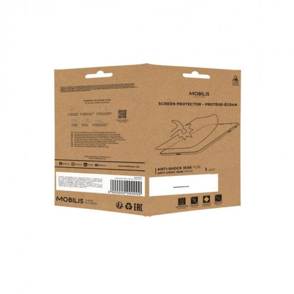 Mobilis displayschutzfolie anti-shock ik06 – clear für ipad 10,9'' (10. Gen. ) – bild 3