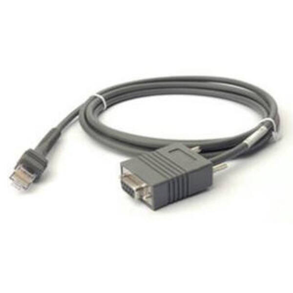 Zebra-kabel – RS232: DB9F, 7 ft (2 m), lige, TXD-2, med TTL-strømbegrænsningsbeskyttelse