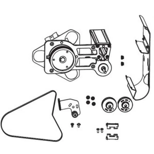 Zebra tilbagespolingsopdatering, kit