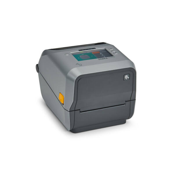Zebra zd621r, rfid, 12 punkter/mm (300 dpi), disp. (farve), rtc, rfid, usb, usb host, rs232, bt, ethernet, wi-fi, kit (usb), grå - billede 1
