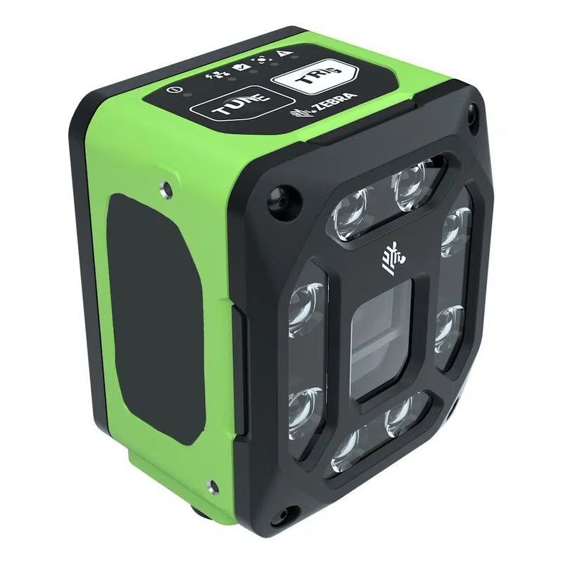 Zebra FS42, intelligent fast industriell streckkodsläsare, 5 MP, standardräckvidd, vit belysning, i.MX 8M Plus, NPU, 8 GB minne, Ethernet, USB-C, PoE, IP65, IP67