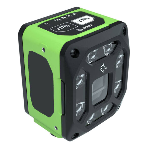 Zebra fs42, intelligent fast industriell streckkodsskanner, 2,3 mp, standardräckvidd, vit belysning, i. Mx 8m plus, npu, 8 gb minne, ethernet, usb-c, poe, ip65, ip67 - bild 1
