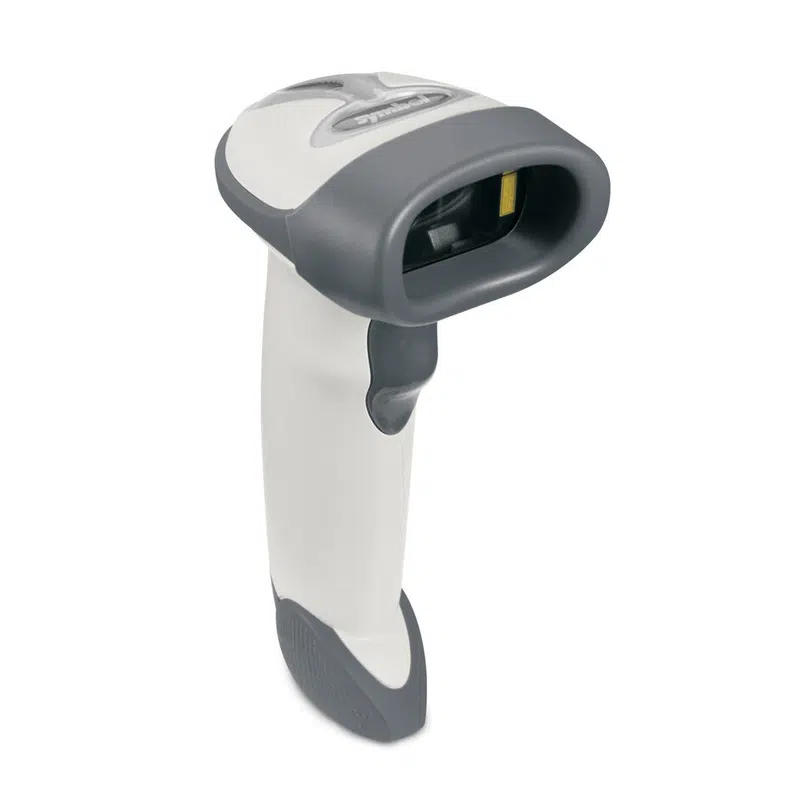 Zebra LS2208, 1D, SR, multi-interface, ljusgrå