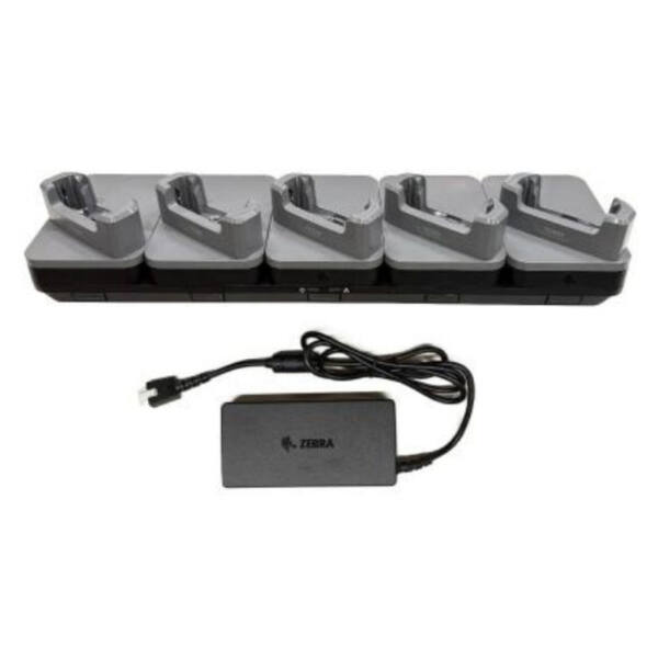 Zebra lade-/kommunikationsstation, 5 slots, ethernet - billede 1